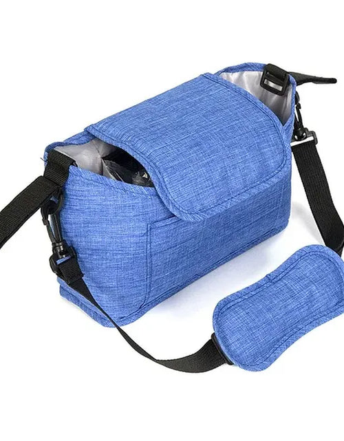 Load image into Gallery viewer, Stroller Bag Baby Diaper Mummy Bag Large Capacity Stroller Organizer Cup Holder Feeding Bottle Stroller Accessories Hanging Bag
