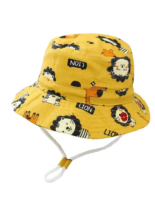 Load image into Gallery viewer, New Panama Summer Baby Girls Hat Beach Sun Cap Travel Boys Fisherman Cap Outdoor Children Bucket Hats Cotton Toddler Baby Hats
