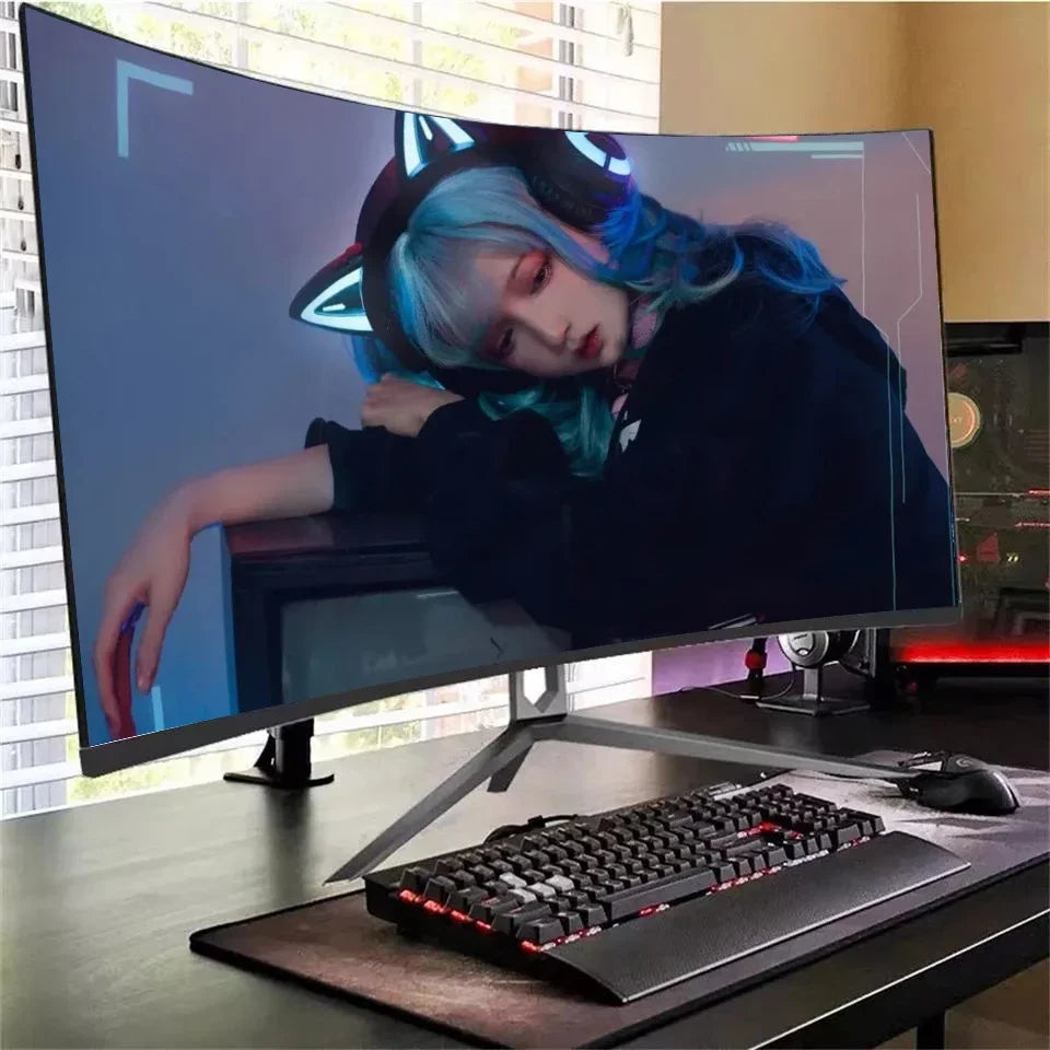 Curved Screen Monitors 24 32 34 Inch IPS Lcd Monitor 75 Hz 144Hz 165 HZ Gaming Computer Display Game