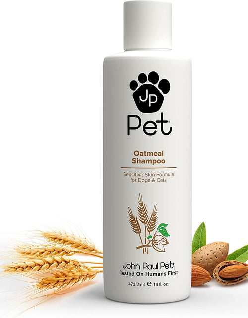 Load image into Gallery viewer, Oatmeal Shampoo - Grooming for Dogs and Cats, Soothe Sensitive Skin Formula with Aloe for Itchy Dryness for Pets, Ph Balanced, Cruelty Free, Paraben Free, Made in USA
