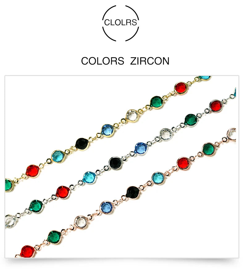 Eyeglass Chains for Women- Chic Sunglasses Crystal Chains for Women -  Eyeglass Holders Beaded String Metal Cords