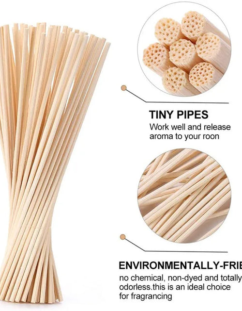 Load image into Gallery viewer, 10/50/100pcs Reed Diffuser Replacement Stick Home Decor Extra Thick Rattan Reed for Oil Air Freshener Diffuser Aroma Fragrance
