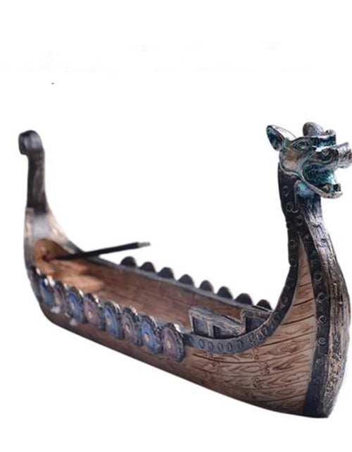 Load image into Gallery viewer, Dragon Boat Incense Stick Holder
