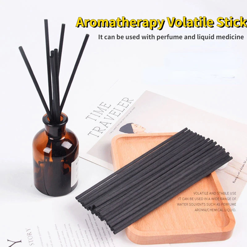 20/50Pcs Fiber Sticks Diffuser Aromatherapy Volatile Rod for Spa and Office Home Fragrance Diffuser Home Decoration 3mm*19cm