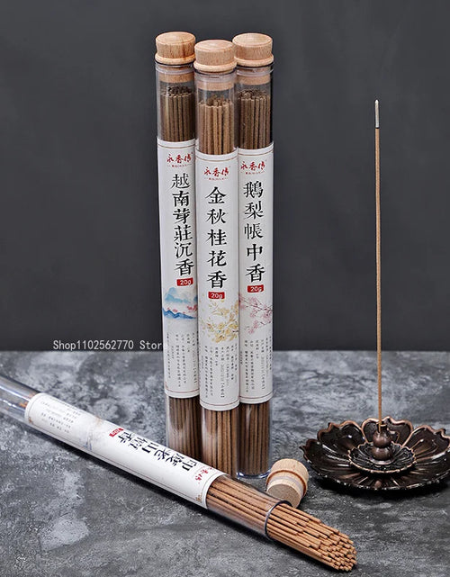 Load image into Gallery viewer, 20g High-grade Thread Incense Natural Raw Material Agarwood Sandalwood Home Indoor Office Incense Soothing Lasting Fragrance
