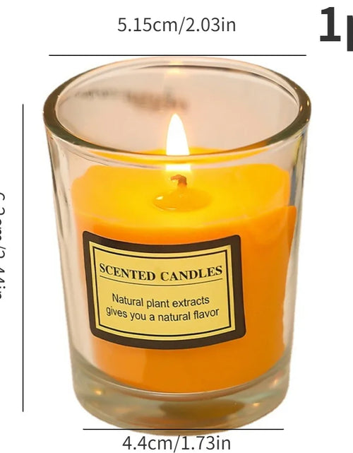 Load image into Gallery viewer, 1 clear glass windproof scented candle
