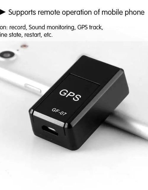 Load image into Gallery viewer, Mini GPS Tracker Long Standby Magnetic SOS Tracker Locator 2G Network Voice Recorder System For Car Children Tracking Device
