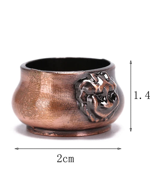 Load image into Gallery viewer, New 1PC Alloy Incense Burner Stick Holder Plate Buddhism Lotus Censer Bronze Nasturtium Incense Burner
