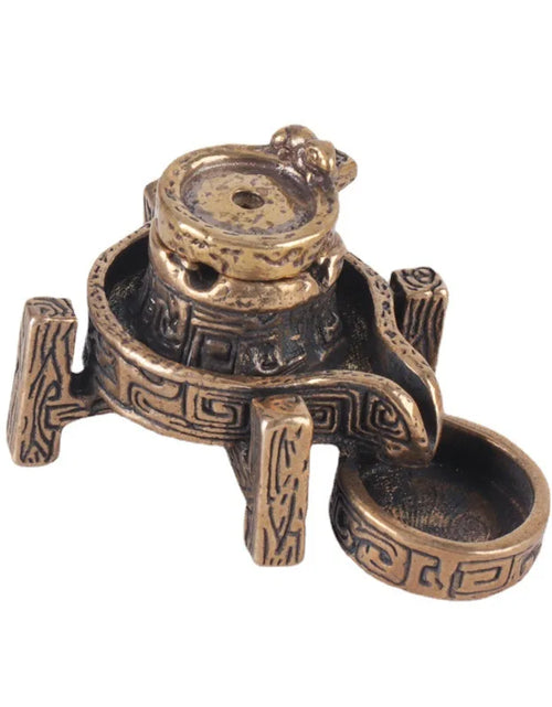 Load image into Gallery viewer, Antique Buddha Hand Backflow Incense Burner
