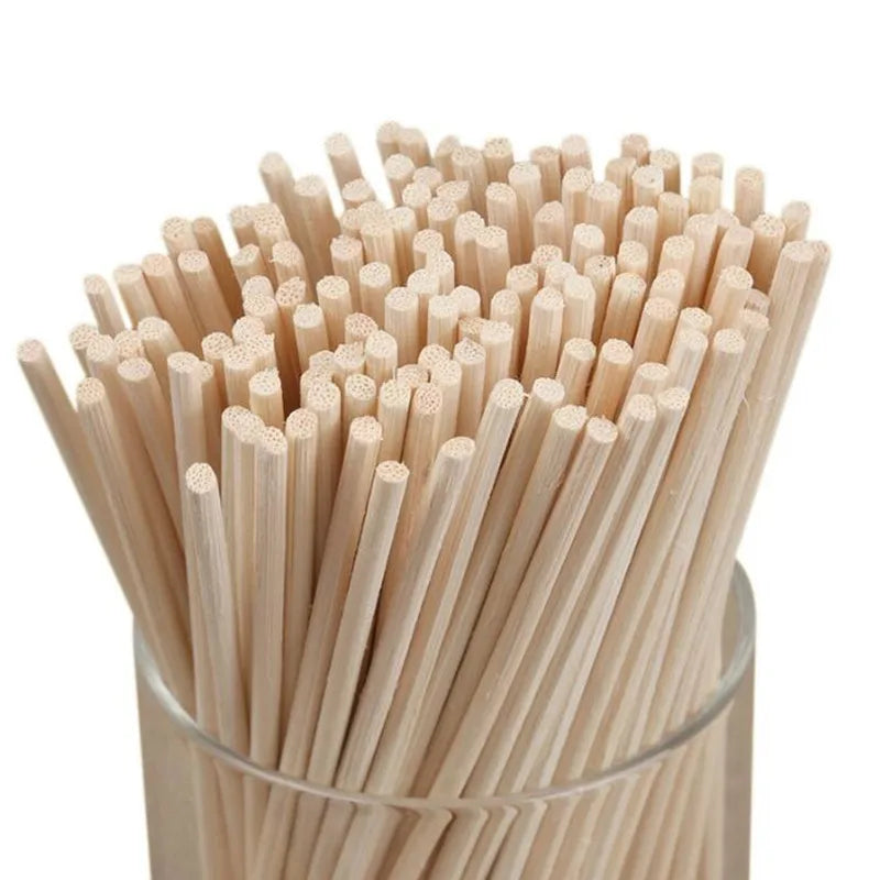 10/50/100pcs Reed Diffuser Replacement Stick Home Decor Extra Thick Rattan Reed for Oil Air Freshener Diffuser Aroma Fragrance