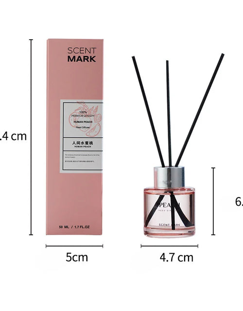 Load image into Gallery viewer, Y 50ML Reed Diffuser Bottle with Essential Oil Lavender Rose Jasmine Diffuser Sets Hotel Home Aromatherapy Air Fresh Fragrance
