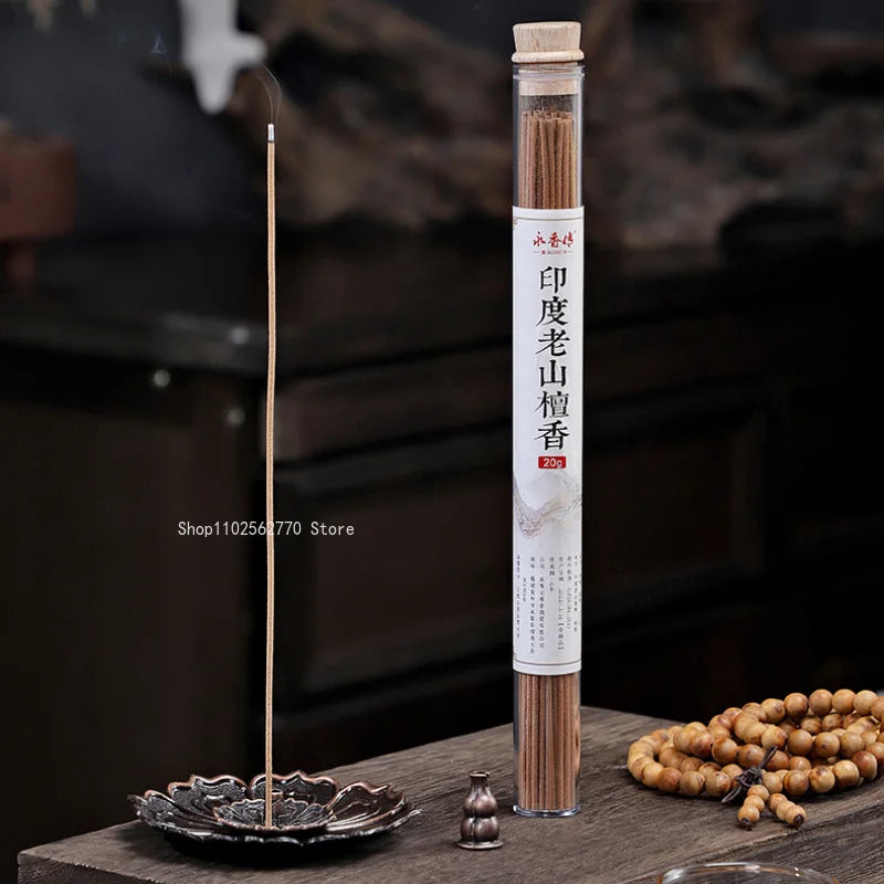 20g High-grade Thread Incense Natural Raw Material Agarwood Sandalwood Home Indoor Office Incense Soothing Lasting Fragrance