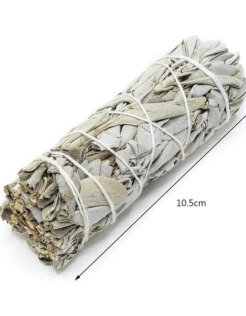 Load image into Gallery viewer, Incense White Sage Bundle Smudge Sticks Home Purification Pure Leaf Purification Meditation Portable Energy Cleansing Bundles
