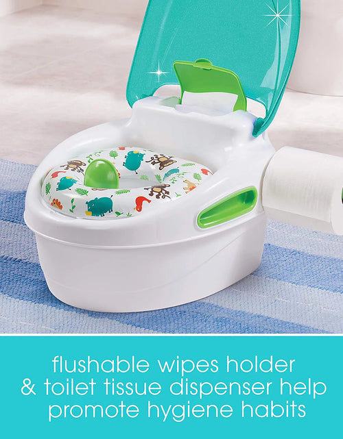 Load image into Gallery viewer, by Ingenuity Step by Step Potty, 3-In-1 Toddler Potty Training Toilet
