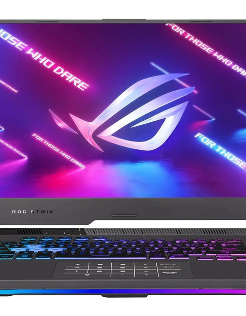 Load image into Gallery viewer, ROG Strix G15 (2022) Gaming Laptop, 15.6&quot; 300Hz IPS FHD Display, NVIDIA Geforce RTX 3060, AMD Ryzen 7 6800H, 16GB DDR5, 1TB SSD, Per-Key RGB Keyboard, Windows 11 Home, G513RM-IS74
