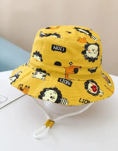 Load image into Gallery viewer, New Panama Summer Baby Girls Hat Beach Sun Cap Travel Boys Fisherman Cap Outdoor Children Bucket Hats Cotton Toddler Baby Hats
